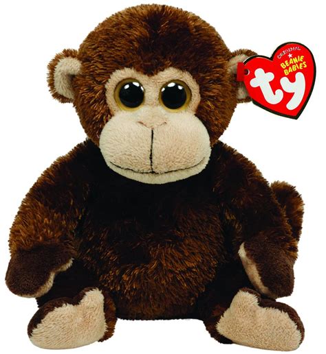 Ty Beanie Babies Vines The Monkey 8 Inch Plush Soft Toy Uk