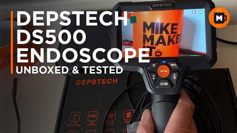 Depstech DS500 Endoscope Borescope Unboxing And Review YouTube