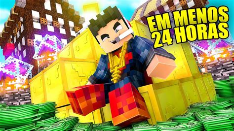 Minecraft Ficando Rico Da Noite Pro Dia Rankup Phoenix Youtube