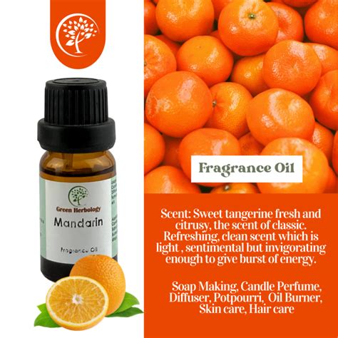 Mandarin Fragrance Oil Green Herbology