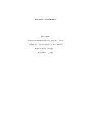 Korematsu v. United States.pdf - Korematsu v. United States Jesus Brito Department of Criminal ...