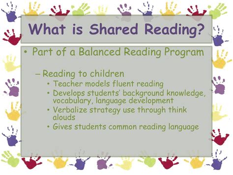 shared writing  shared reading powerpoint