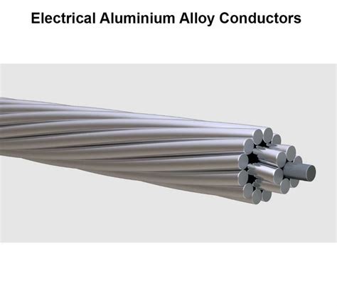 Round Stranded Conductor Electrical Aluminium Alloy Conductors For