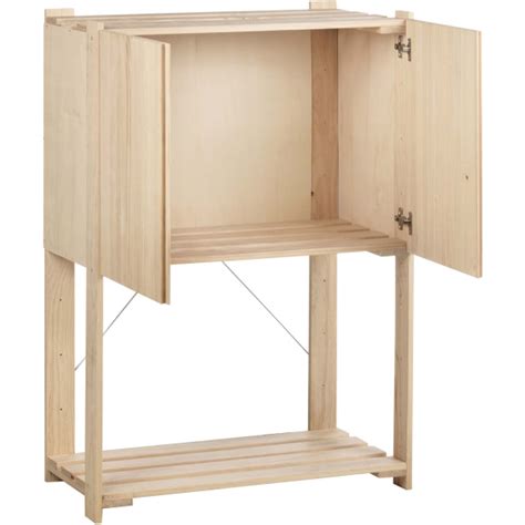 Armoire De Rangement En Pin Massif Nova X X Cm