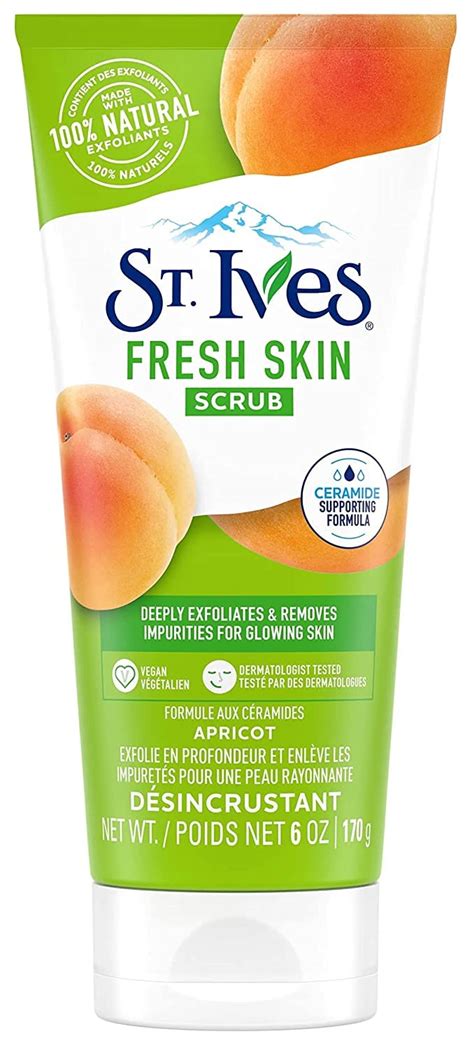 Amazon St Ives Fresh Skin Apricot Face Scrub 6 Oz Belleza Y