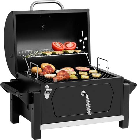 Amazon Royal Gourmet CD1519 Portable Charcoal Grill With Side