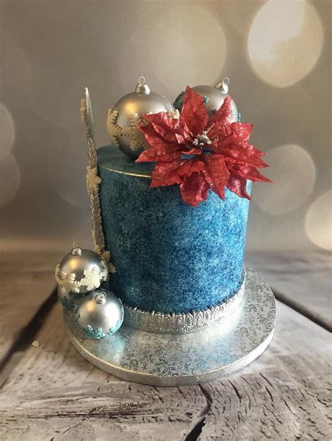 Winter Cake Decorated Cake By Renatiny Dorty CakesDecor