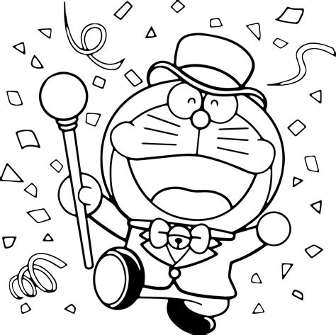 Doraemon Coloring Pages To Download And Print For Free