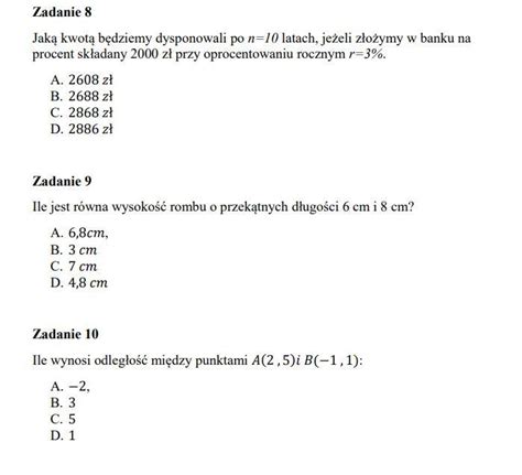 Pilnie Prosz O Pomoc Z Tymi Zadaniami Z Za Cznika B D Bardzo