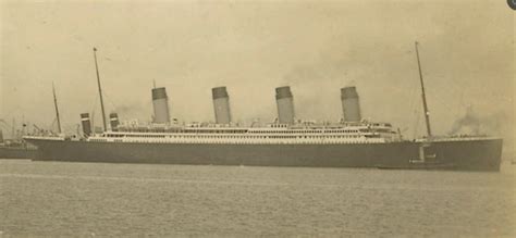 Titanic Leaving Southampton April 10th 1912 Rtitanic