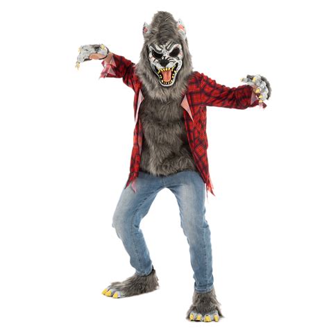 Grey Werewolf Costume Cosplay - Child | Spooktacular Creations