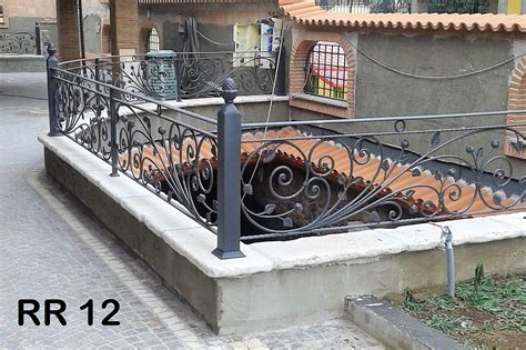 ringhiera  recinto  ferro battuto rr  iron art roma