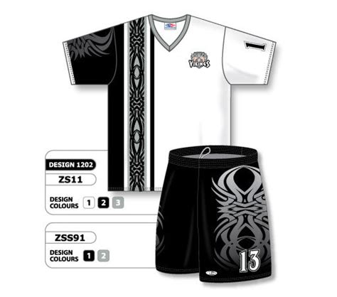 Athletic Knit Custom Sublimated Soccer Uniform Set Design 1202 Custom