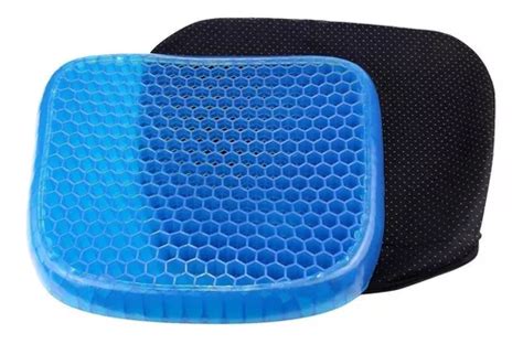 Assento De Gel Ortop Dico Egg Sit Almofada Silicone C Capa Mercadolivre