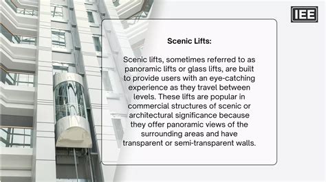 Different Types of Lifts in Commercial Buildings | PPT