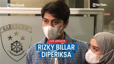 Live Rizky Billar Akhirnya Penuhi Panggilan Pemeriksaan Kasus Kdrt