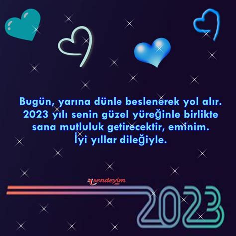 Yeni Yıl Mesajları 2023 Resimli Sözler