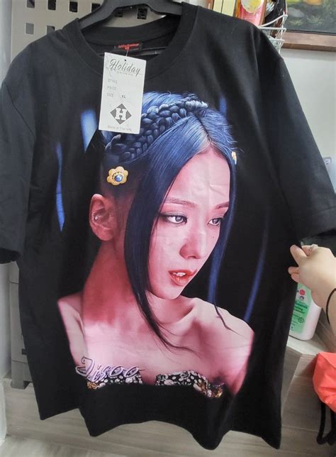 Bootleg Shirt Blackpink Jisoo Women S Fashion Tops Shirts On Carousell