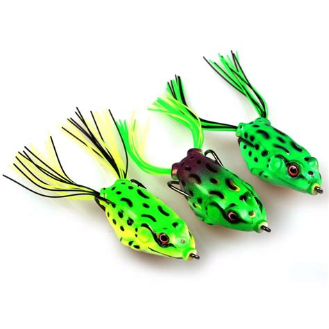 Isca Artificial Pesca Rio Borracha Frog Sapinho Anti Enrosco R 16 96