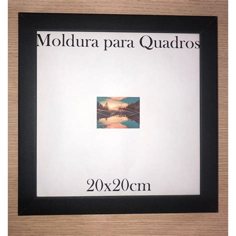 Kit Molduras Para Quadros Decorativos X Cm Vidro Shopee Brasil