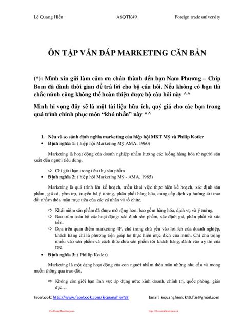 Pdf Marketing Qu C T I H C Ngo I Th Ng Ph M V N Chi N