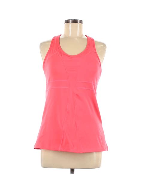 Athleta Solid Pink Active Tank Size M 63 Off Thredup