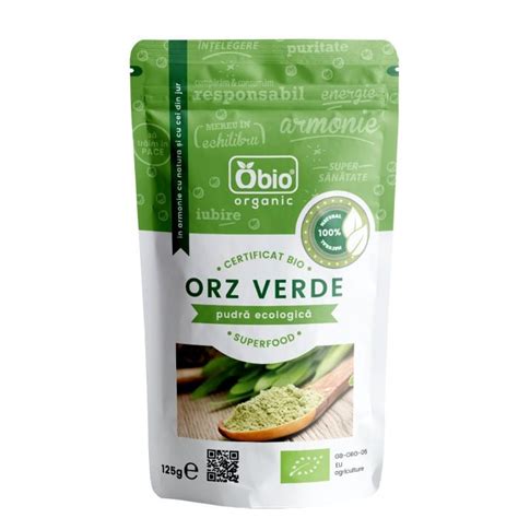 Orz Verde Pulbere Bio G Obio Dr Max Farmacie