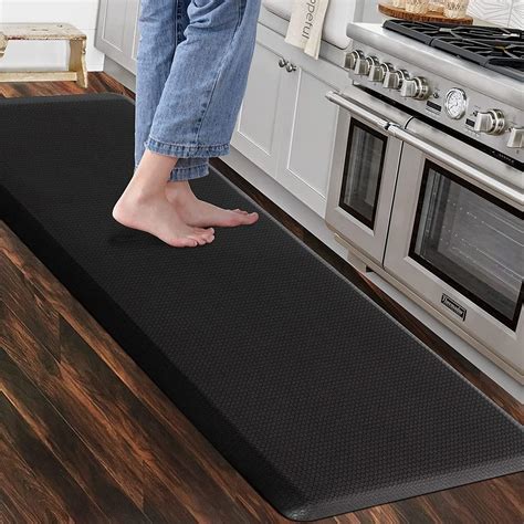 Carvapet Non Slip Kitchen Mat Anti Fatigue Standing Mats Cushioned