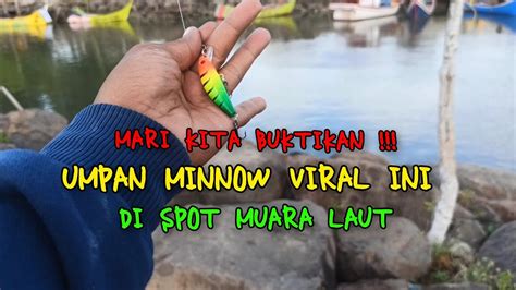 Casting Ultralight Di Muara Umpan Minnow Sinking Gram Mancing Di