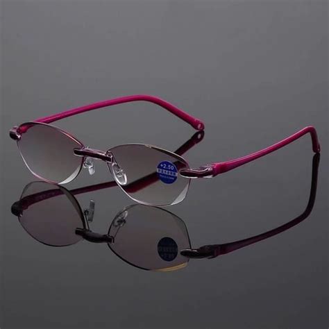 Violet Dioptrie Lunettes De Lecture Sans Monture Pour Femmes