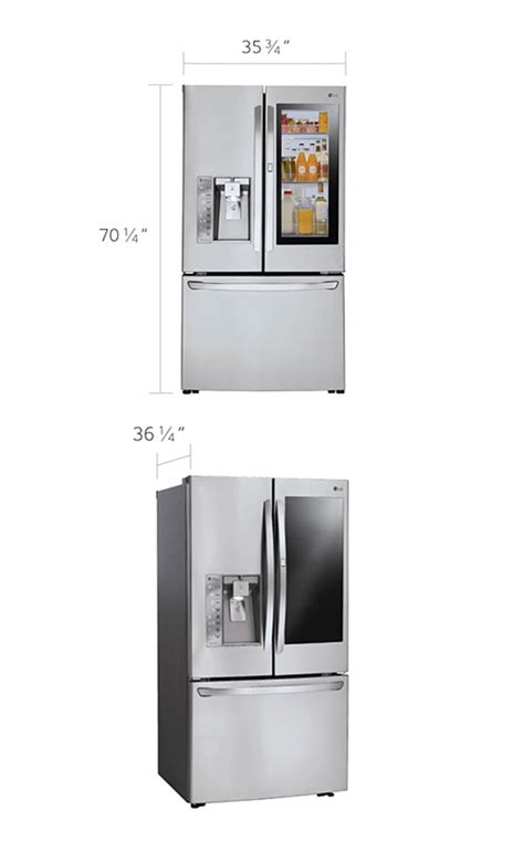 36 French Door Refrigerator With Instaview™ Door In Door® 30 Cuft