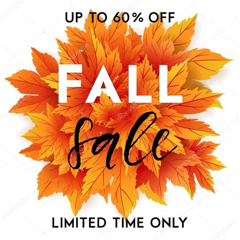 Fall Special Sale Stock Vector Image By ©artnis 121885200