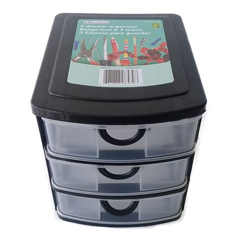 Caja Organizador De 3 Cajones Plástico M 40 800 en Mercado Libre