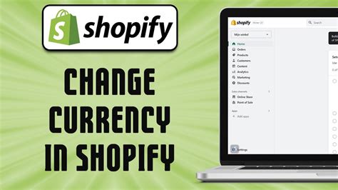 How To Change Currency In Shopify Easy Youtube