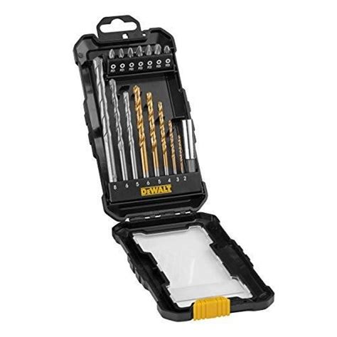 Coffret embouts et forets pour métaux et béton DEWALT Extreme 16