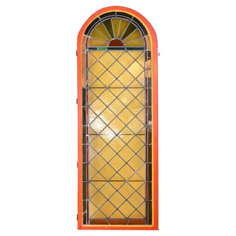 Arched Stained Glass Windows From La Ronda By Addison Mizner At 1stdibs