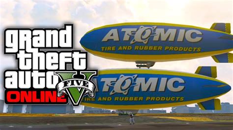 GTA 5 Online How To Get The Atomic Blimp GTA V YouTube