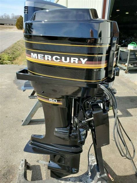 1985 Mercury 50 Hp 4 Cylinder 2 Stroke 20 Tiller Outboard Motor Val Supply Store Llc