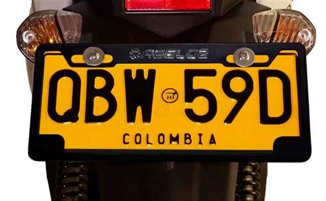 Como Verificar Una Placa De Una Moto Image To U