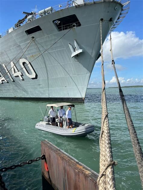 Maior Navio De Guerra Da Am Rica Latina J Est Em Cabedelo E Ser