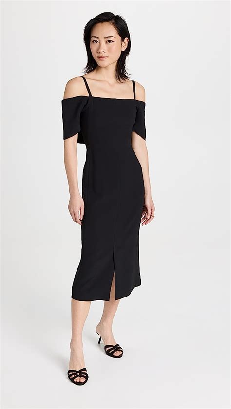 Victoria Beckham Off Shoulder Bandeau Dress Shopbop