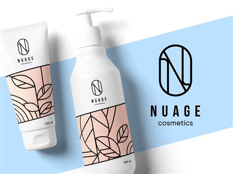 Nuage Cosmetics Identity Design By Tubik On Dribbble