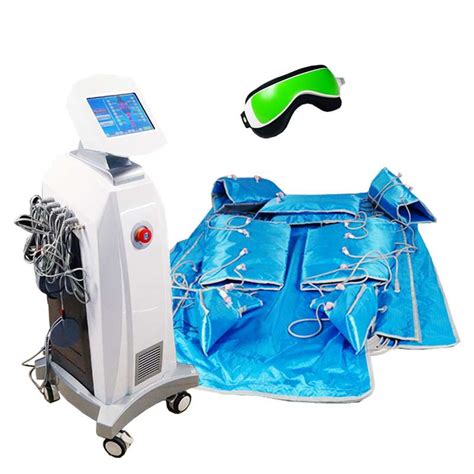 A 7008 Infrared Pressotherapy Lymphatic Drainage Machine With EMS