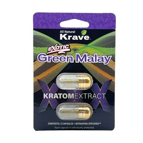 KRATOM KRAVE ALLNATURAL 2CAPSULAS Smoke Shop México