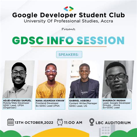 Google Developer Students Club Info Session