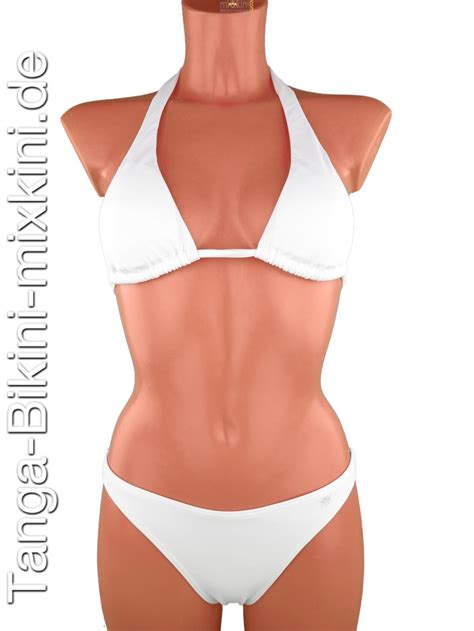 Bikini weiß Bikini Slip mit Oberteil weiß kaufen MIXKINI BEACHWEAR