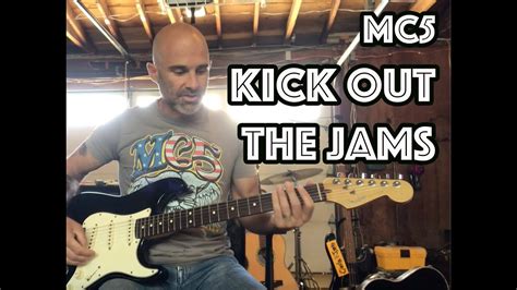 Kick Out The Jams Mc Guitar Lesson Tutorial Youtube