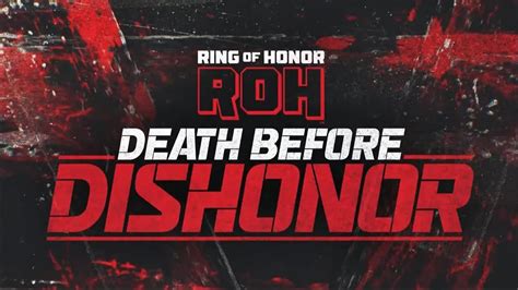 Roh Death Before Dishonor 2022 Review Youtube