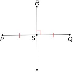 Perpendicular bisector