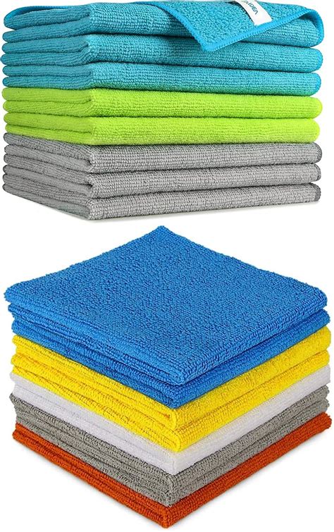 Amazon AIDEA Microfiber Cleaning Cloths 8PK Cleaning Cloth Drying